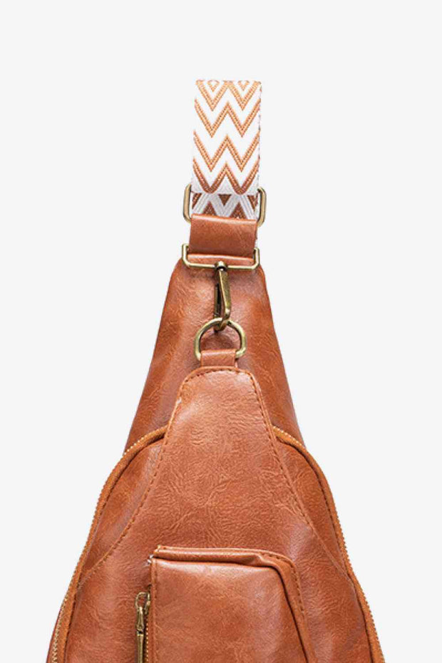 All The Feels PU Leather Sling Bag - Angel's Dream