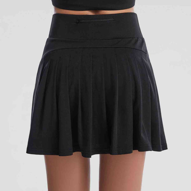 Wide Waistband Sports Skort - Angel's Dream