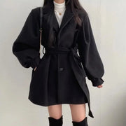 Thickened Wool Coat - Angel's Dream