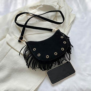 Fringe Detail Crossbody Bag - Angel's Dream