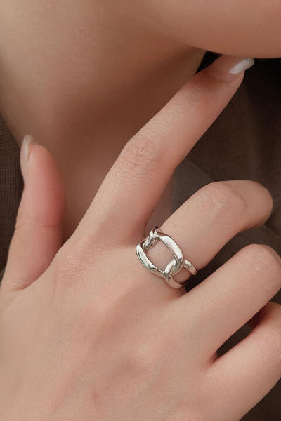 925 Sterling Silver Open Ring - Angel's Dream