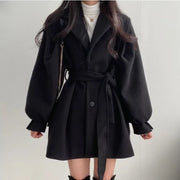 Thickened Wool Coat - Angel's Dream