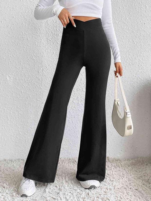 High Waist Flare Pants - Angel's Dream