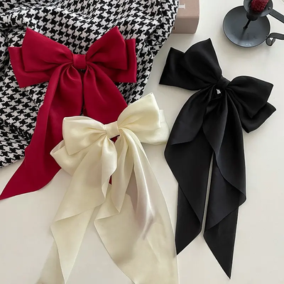 Elegant Hair Bow - Angel's Dream