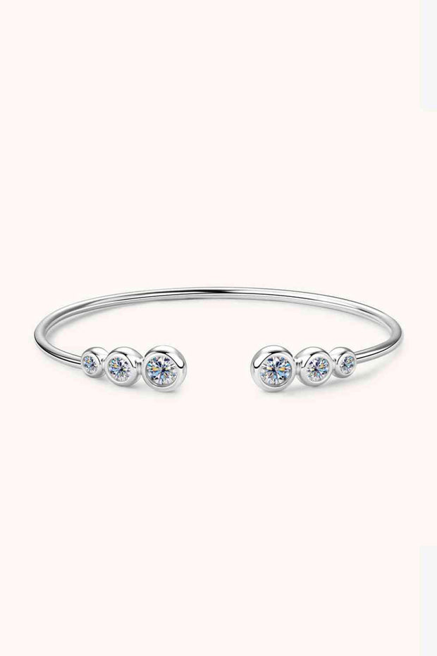 1.8 Carat Moissanite 925 Sterling Silver Bracelet - Angel's Dream