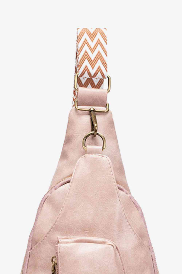 All The Feels PU Leather Sling Bag - Angel's Dream