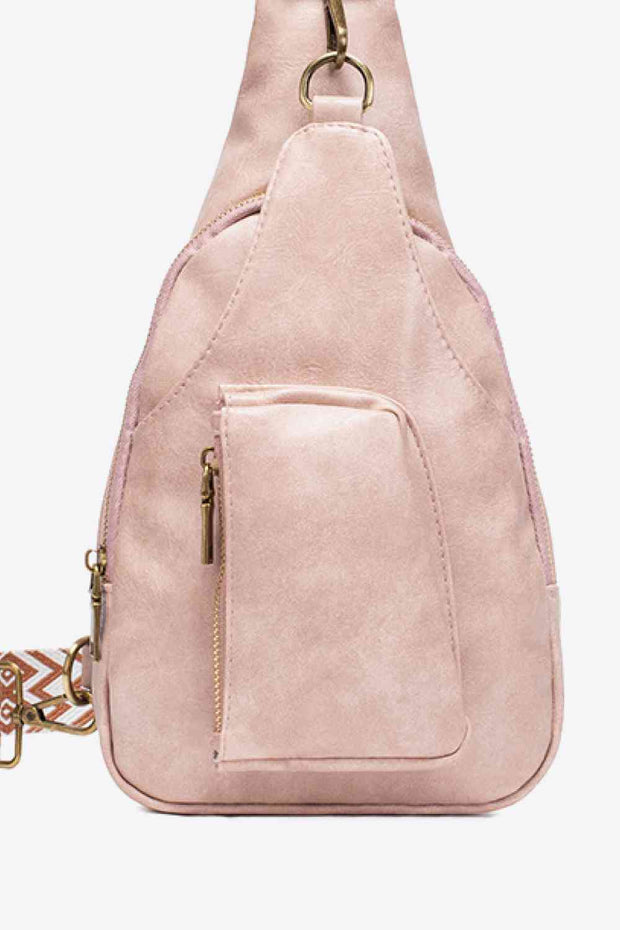 All The Feels PU Leather Sling Bag - Angel's Dream