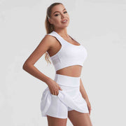 Wide Waistband Sports Skort - Angel's Dream