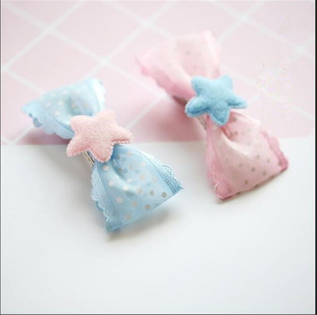 Bowknot Hair Clip - Angel's Dream