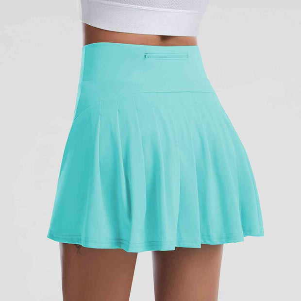 Wide Waistband Sports Skort - Angel's Dream