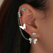 Sparkling Crystal Earrings - Angel's Dream