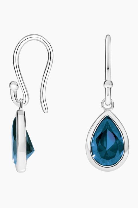 925 Sterling Silver Teardrop Earrings - Angel's Dream