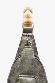 All The Feels PU Leather Sling Bag - Angel's Dream