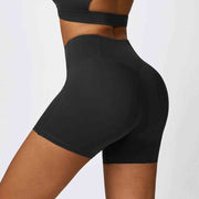 Wide Waistband Slim Fit Sports Shorts - Angel's Dream