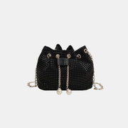 Rhinestone Detail Crossbody Bag - Angel's Dream