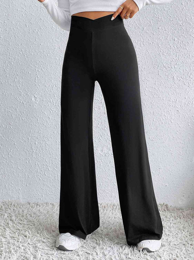 High Waist Flare Pants - Angel's Dream