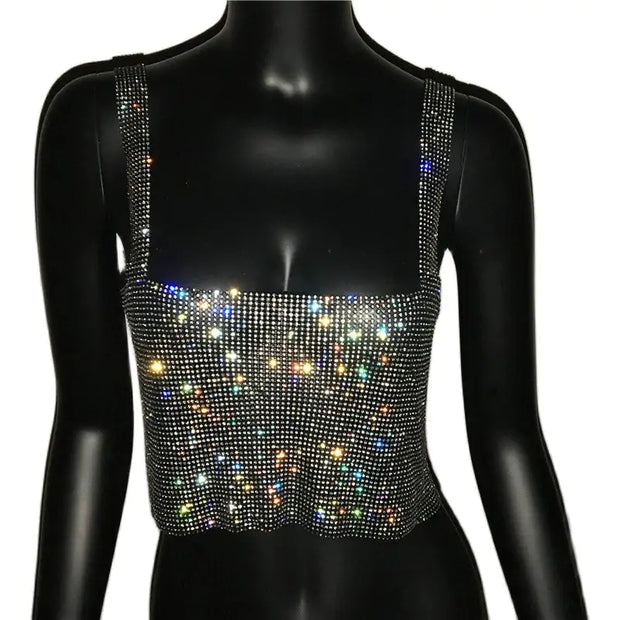 Glitter Nightclub Tank Top - Angel's Dream